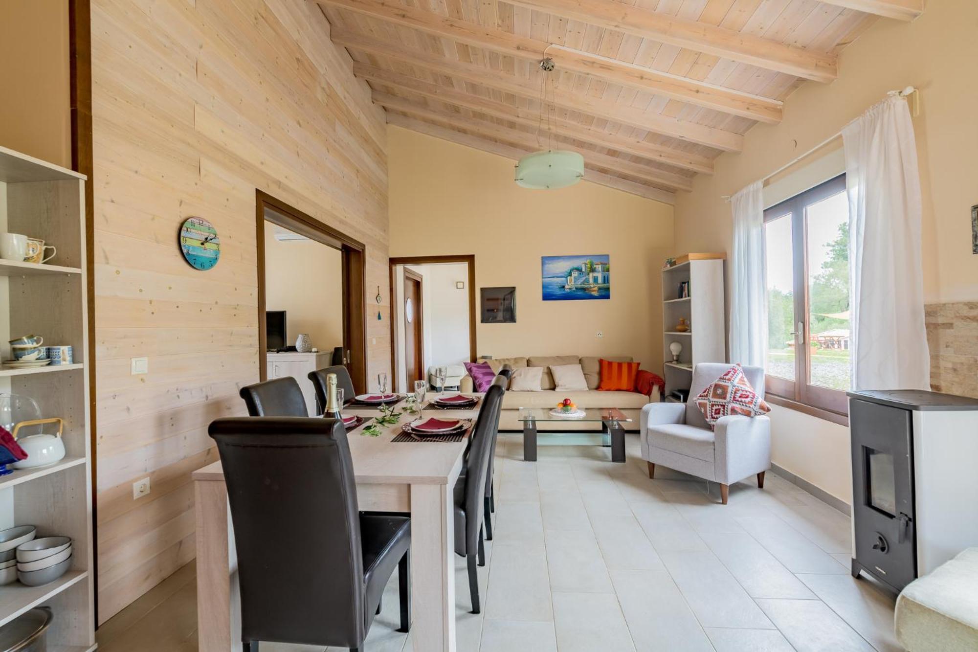 Holiday Home Matthaeus Am Corfutrail, Ferienoase Im Olivenhain 3 Km Zum Meer Janádesz Kültér fotó