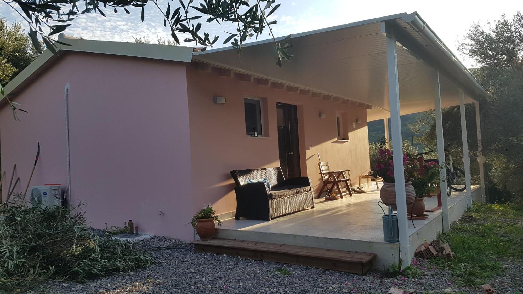 Holiday Home Matthaeus Am Corfutrail, Ferienoase Im Olivenhain 3 Km Zum Meer Janádesz Kültér fotó